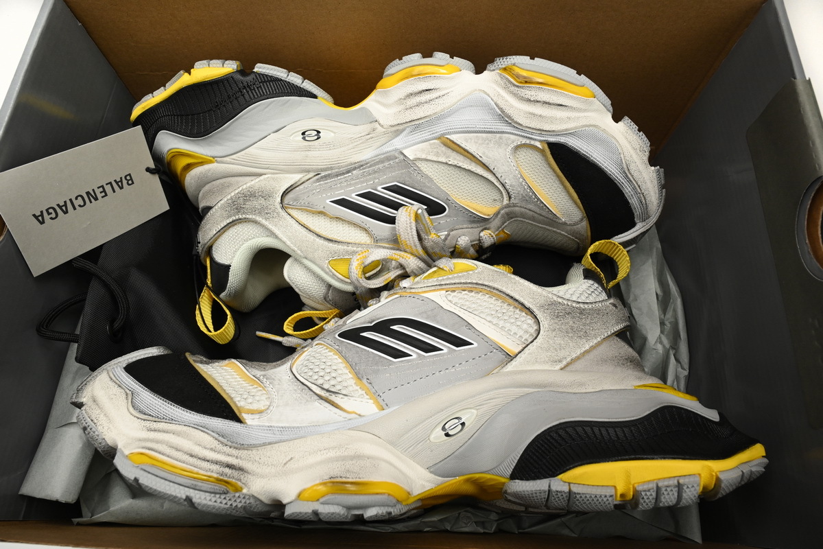 PKGoden  Balenciaga 11th CARGO White yellow silver 784339-W2MV1-1170