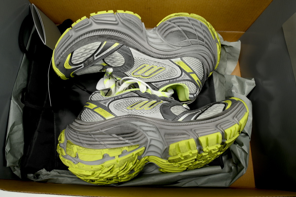  Perfectkicks Balenciaga 12th White and Black Green gray 784342 W2MV2 9031