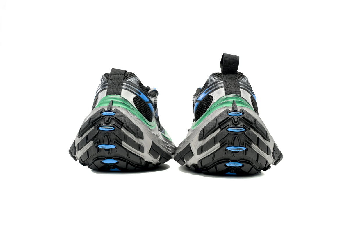 Perfectkicks Balenciaga 12th Black Blue Green 784342 W2MV2 1143