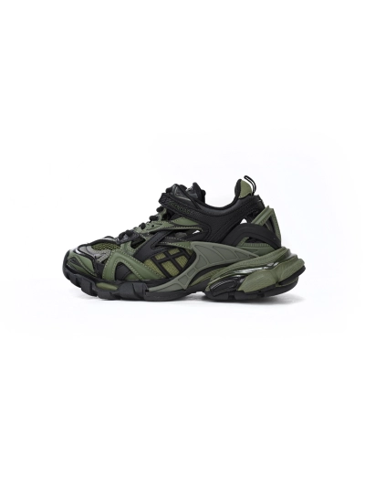 PKGoden  Balenciaga 4th Track 2 Sneaker Military Black 568614 W3AE1 2311 01