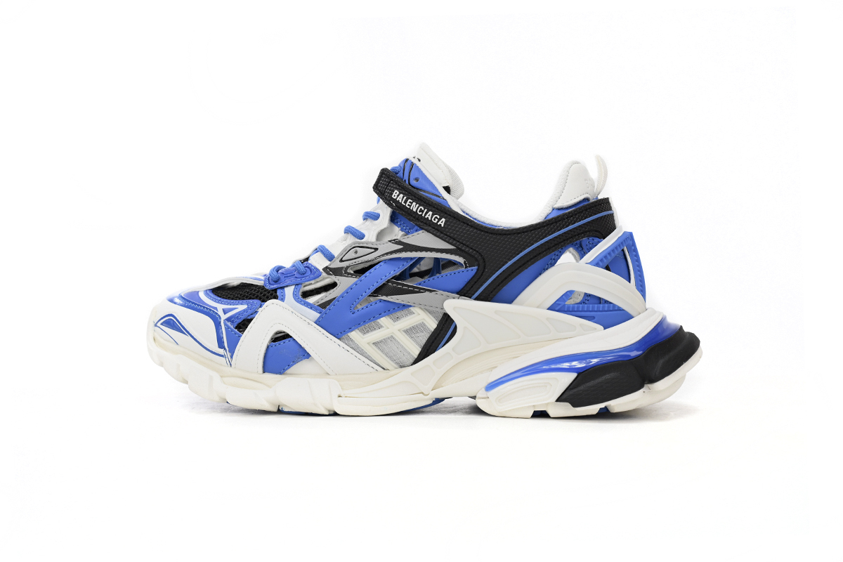 PKGoden  Balenciaga 4th Track 2 Sneaker Blue White 568614 W3AE2 4191