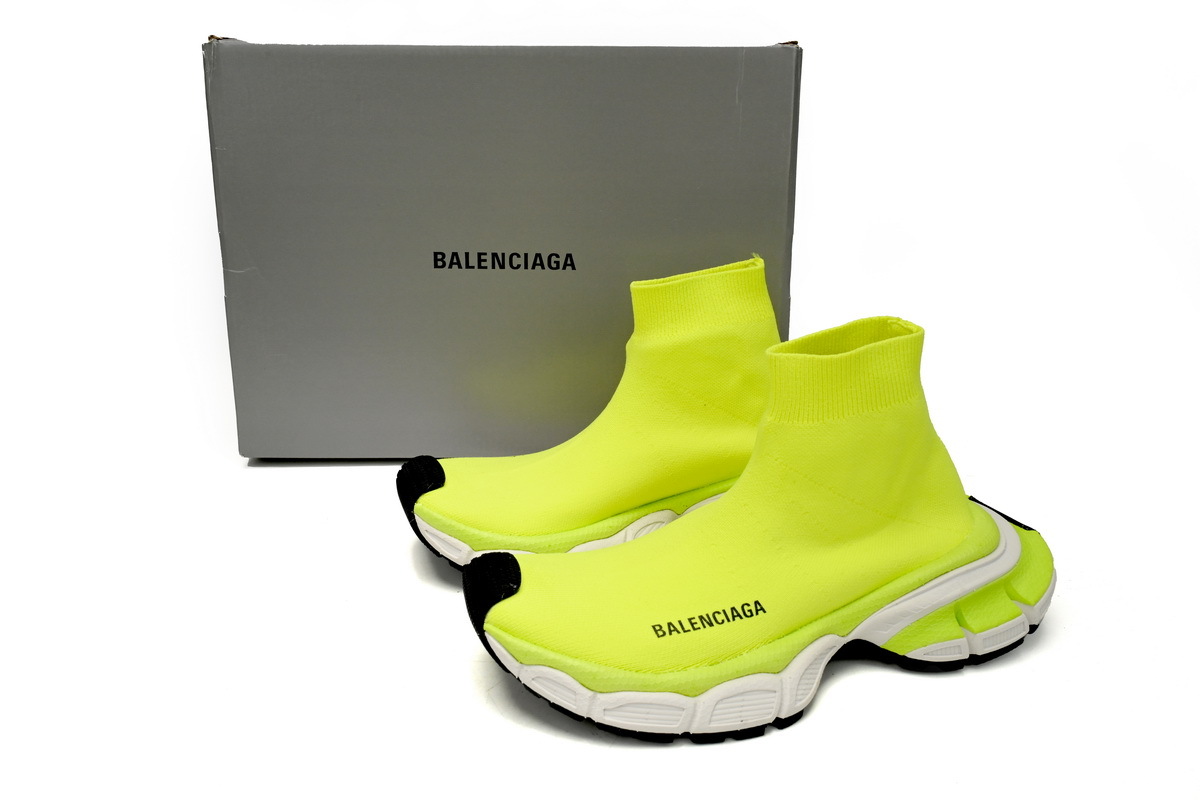 PKGoden  Balenciaga socks Sneaker Purple Black Fluorescent Green 758429 W2DG1 7090