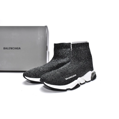 PKGoden Balenciaga socks Sneaker Speed Trainer Silver 02