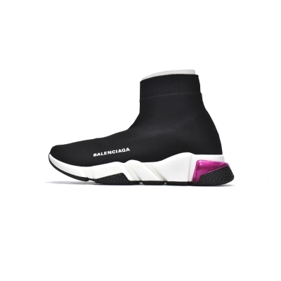PKGoden Balenciaga socks Sneaker Speed Trainer Black Purple 01