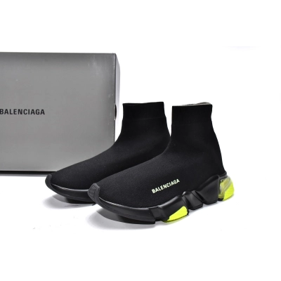 PKGoden Balenciaga socks Sneaker Speed Trainer Black Green 02