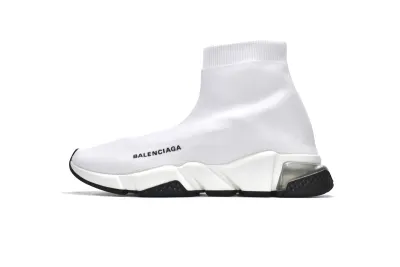 PKGoden  Balenciaga socks Sneaker Speed Trainer White 01