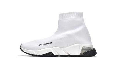 PKGoden  Balenciaga socks Sneaker Speed Trainer White 01