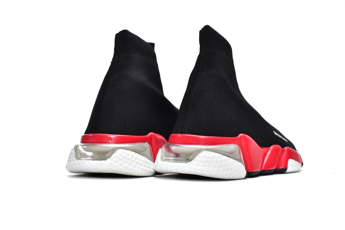PKGoden  Balenciaga socks Sneaker Speed Trainer Black Red