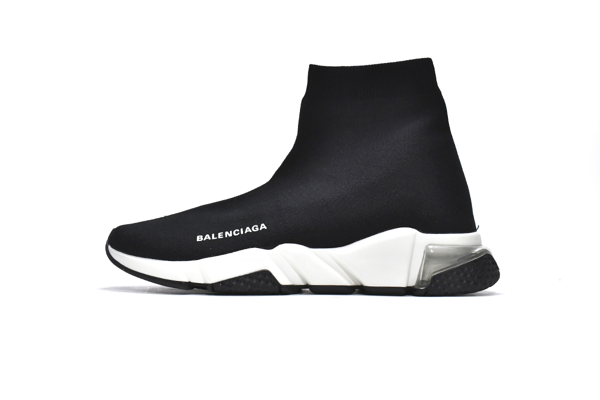 PKGoden  Balenciaga socks Sneaker Speed Trainer Black White