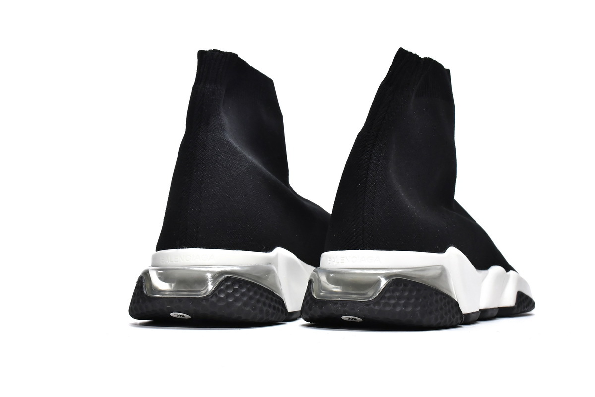 PKGoden  Balenciaga socks Sneaker Speed Trainer Black White