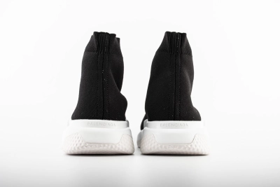 PKGoden  Balenciaga socks Sneaker Speed Runner black white 02