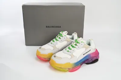 PKGoden  Balenciaga Triple S Rainbow 544351 W09E1 1895 02