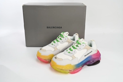 PKGoden  Balenciaga Triple S Rainbow 544351 W09E1 1895 02