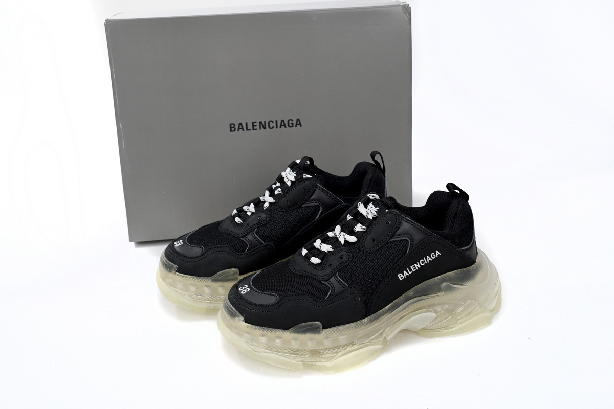 PKGoden  Balenciaga Triple S Black Crystal  544351 W0901 0823