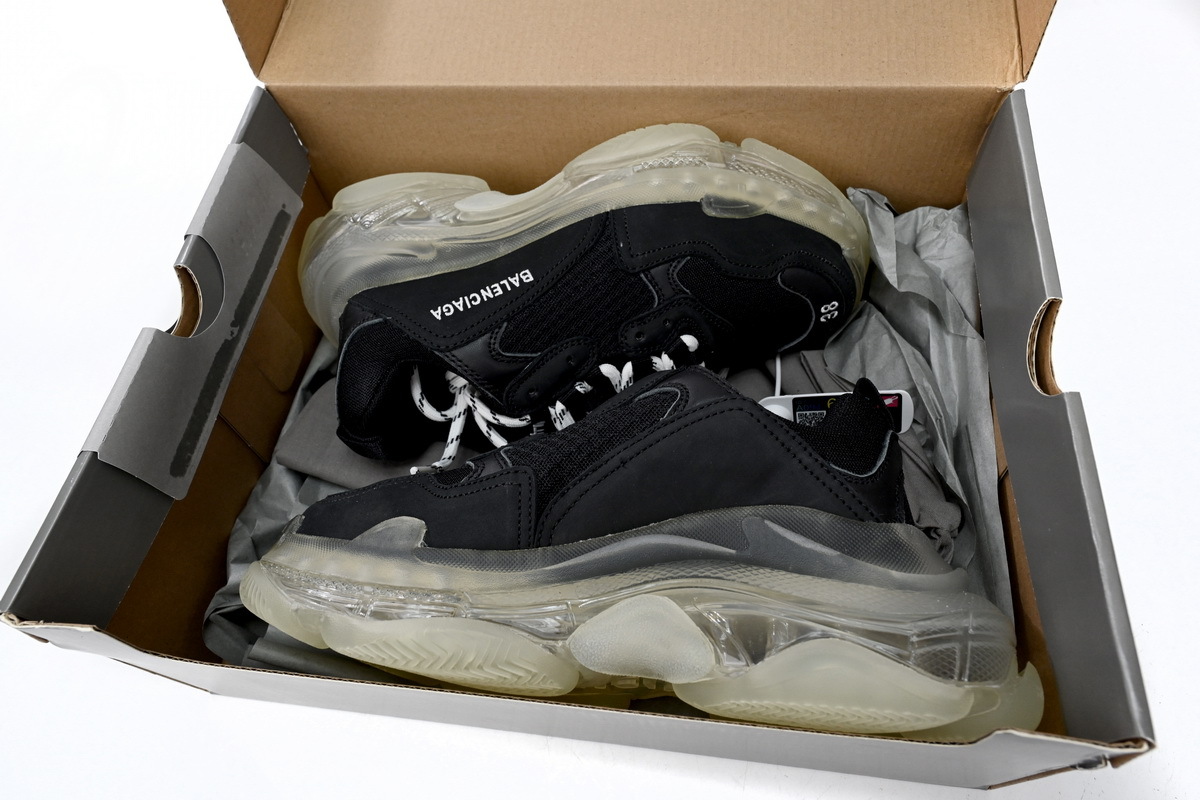 PKGoden  Balenciaga Triple S Black Crystal  544351 W0901 0823