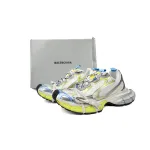 Perfectkicks Balenciaga 10th Luminous Blue White Fluorescent Yellow 734731 W3XLG 9074