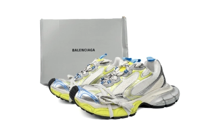 PKGoden  Balenciaga 10th Luminous Blue White Fluorescent Yellow 734731 W3XLG 9074 02