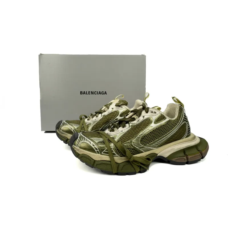 Perfectkicks Balenciaga 10th Black Military Green 734734 W3XL6 7019