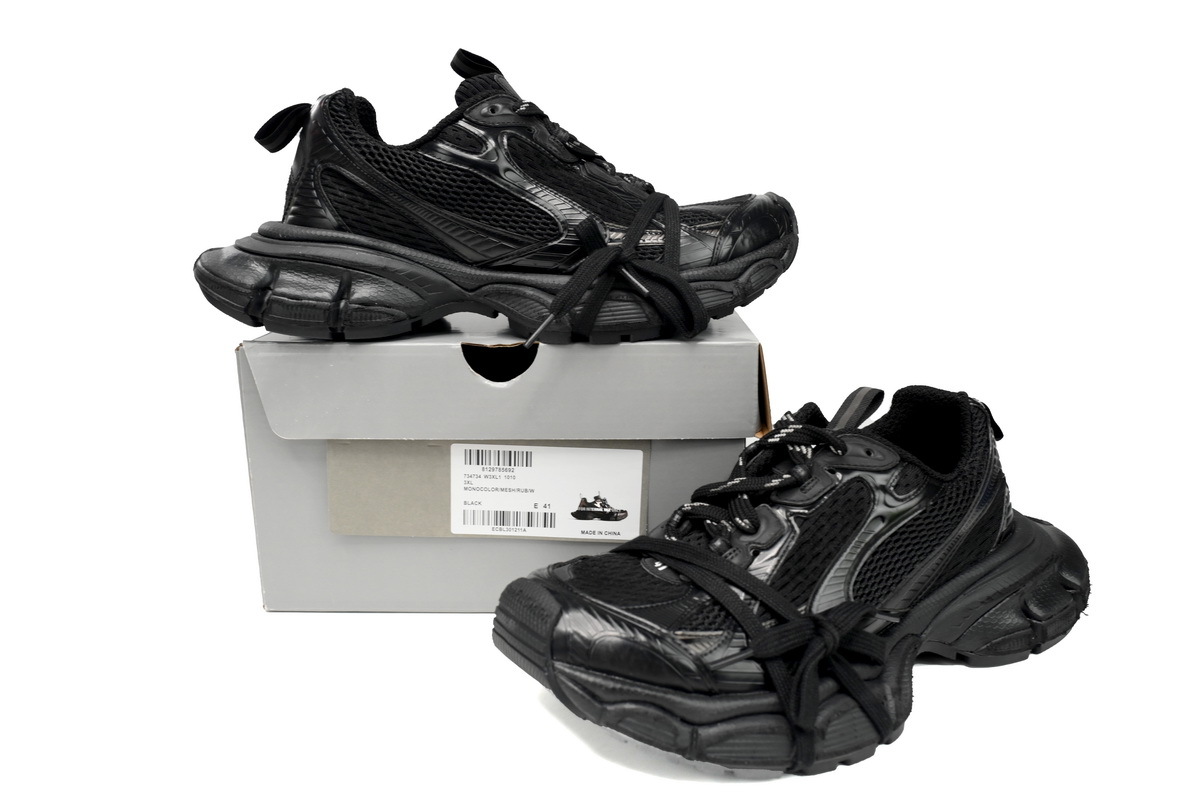 PKGoden  Balenciaga 10th Cham All Black 734734 W3XL1 1010