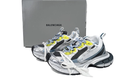 PKGoden  Balenciaga 10th  White Silver Black Blue 734731 W3XL5 9047 02