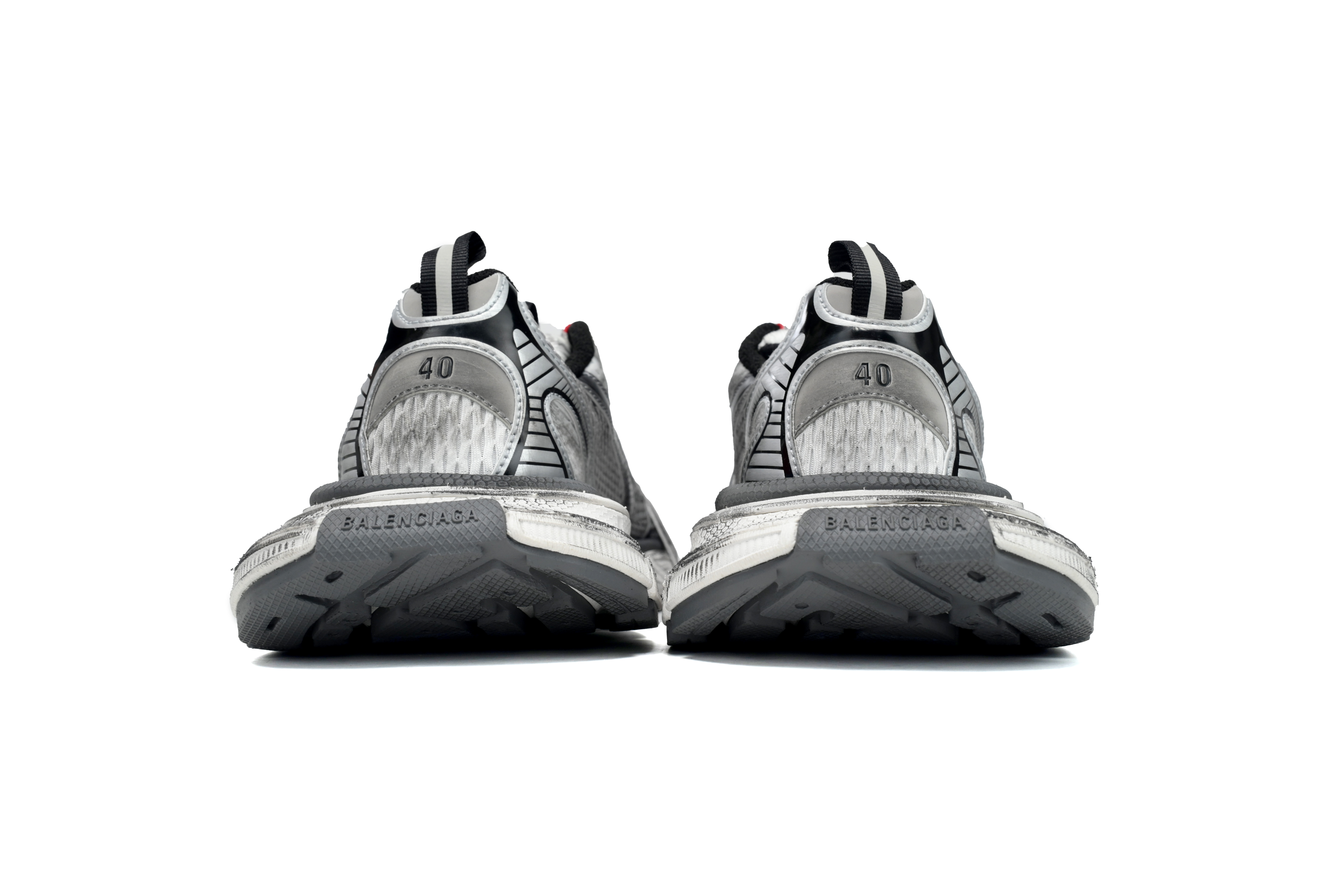 PKGoden  Balenciaga 10th Grey Red 542228 W2RB8 2801