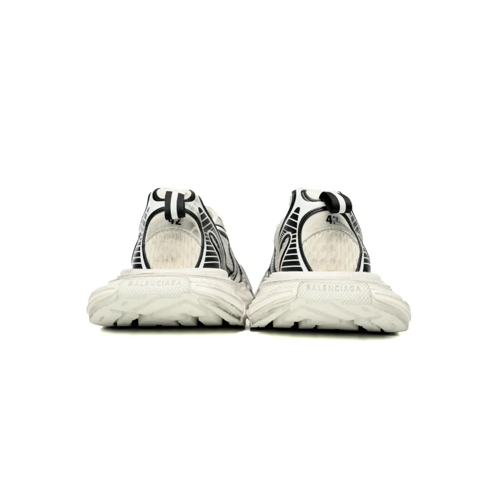 Perfectkicks Balenciaga 10th White Black Silver 734734 W3XL4 9710