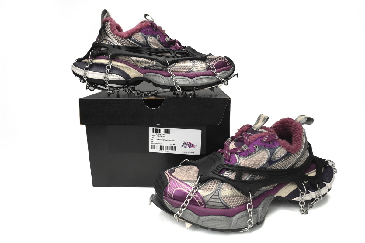 PKGoden  Balenciaga 10th Purple Ice Velvet 734734 W3XL2 1269