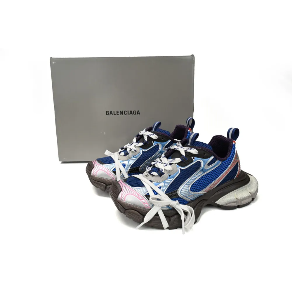 Perfectkicks Balenciaga 10th Silver Red and Blue 542229 W1RB5 0513