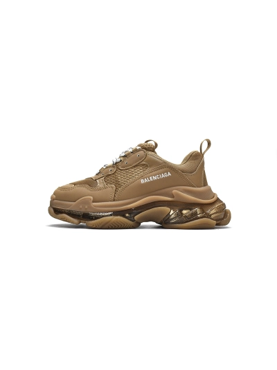 PKGoden  Balenciaga Triple S Brown 541624 W2GA1 2706 01