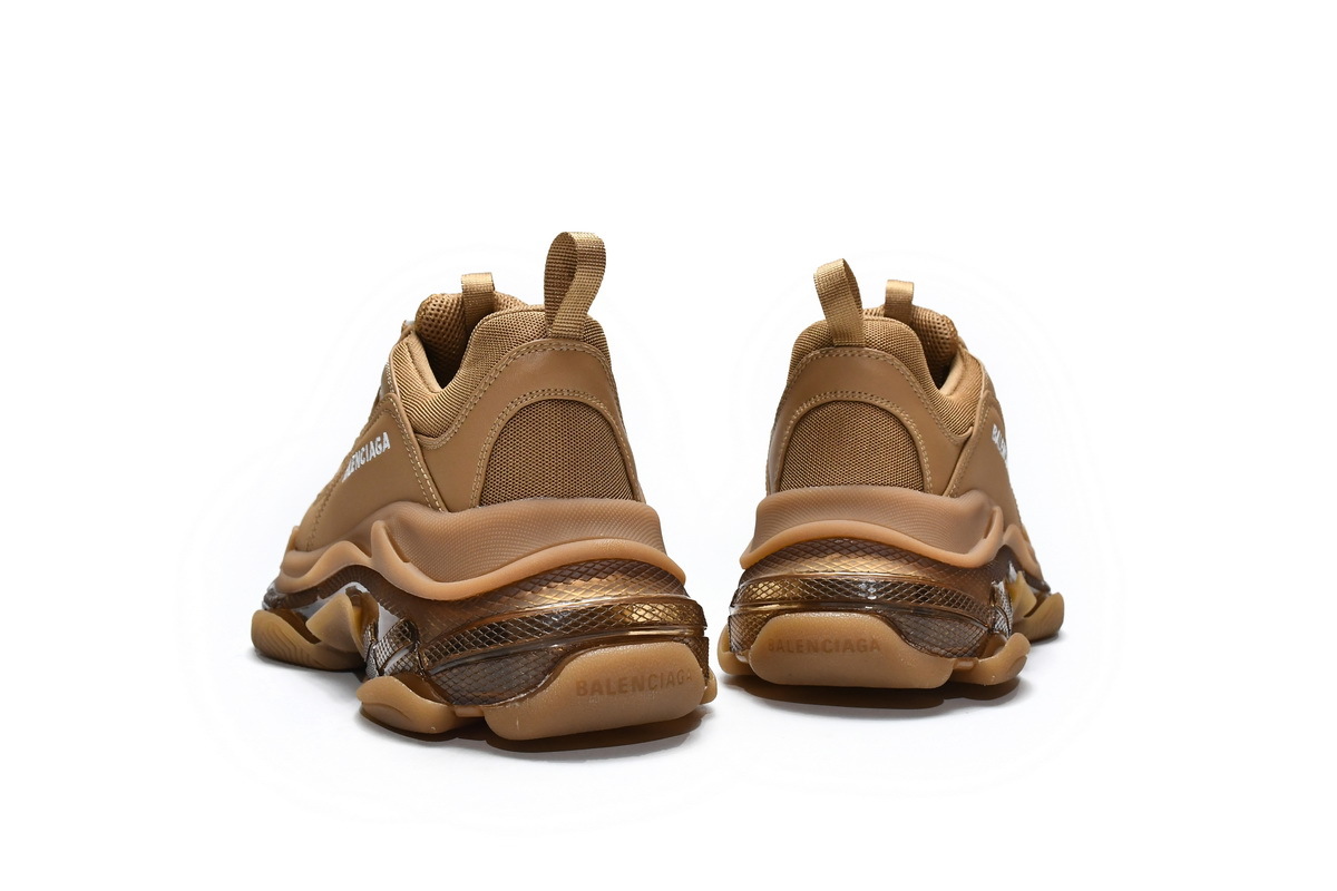 PKGoden  Balenciaga Triple S Brown 541624 W2GA1 2706