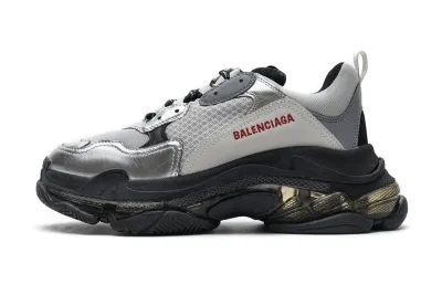 PKGoden  Balenciaga Triple S Black Silver 541624 W09E1 7320 01