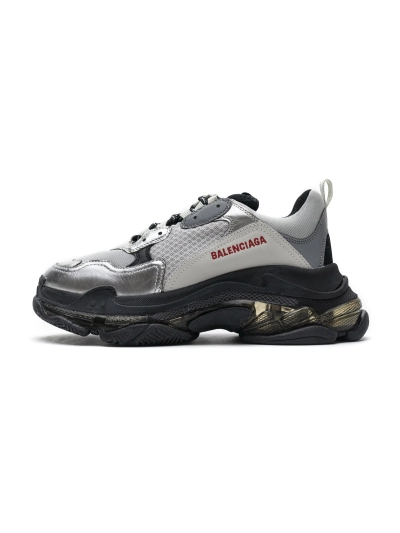 PKGoden  Balenciaga Triple S Black Silver 541624 W09E1 7320 01