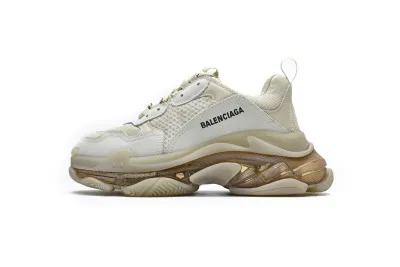 PKGoden  Balenciaga Triple S Champagne 544351 W09OH 7083 01