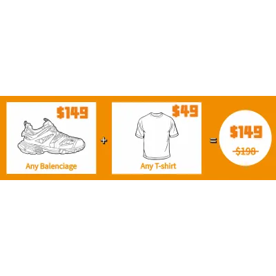 （Combination Sale）PKgod Balenciaga + Any T-shirt 01