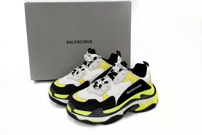 PKGoden  Balenciaga 1st Black, White, And Yellow 524039 W09OH 7079 02