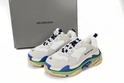 PKGoden  Balenciaga 1st Triple White Blue Green 524039 W09E1 1900 02