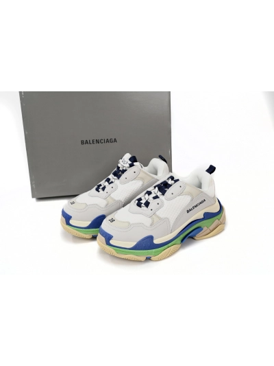 PKGoden  Balenciaga 1st Triple White Blue Green 524039 W09E1 1900 02