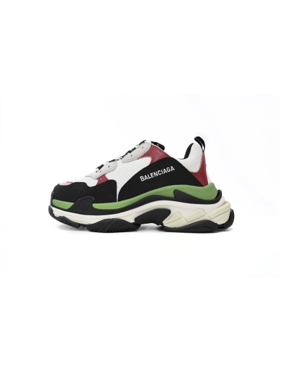 PKGoden  Balenciaga 1st Triple White, red, and Green 524039 W090H 7078 01