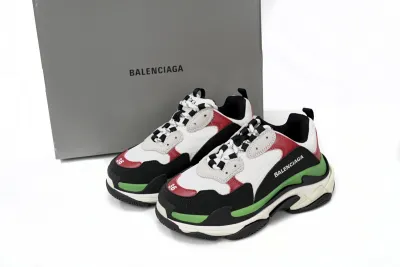PKGoden  Balenciaga 1st Triple White, red, and Green 524039 W090H 7078 02