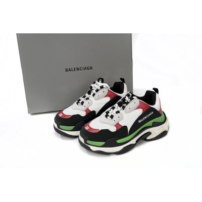 PKGoden Balenciaga 1st Triple White, red, and Green 524039 W090H 7078 02