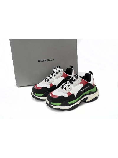 PKGoden  Balenciaga 1st Triple White, red, and Green 524039 W090H 7078 02