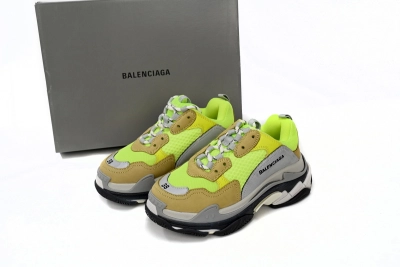 PKGoden  Balenciaga 1st Triple Fluorescent Yellow 524039 W0903 1801  02