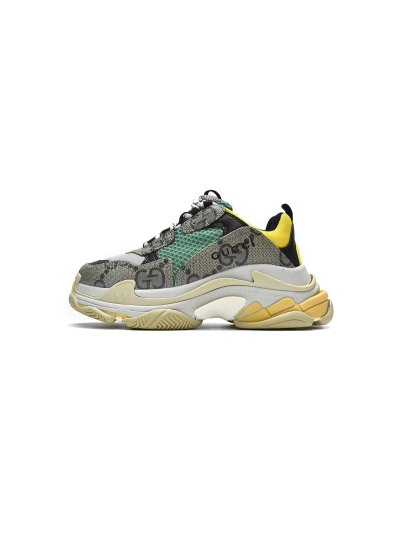 PKGoden copy of PKGoden Balenciaga 1st Triple S Grey Green 01