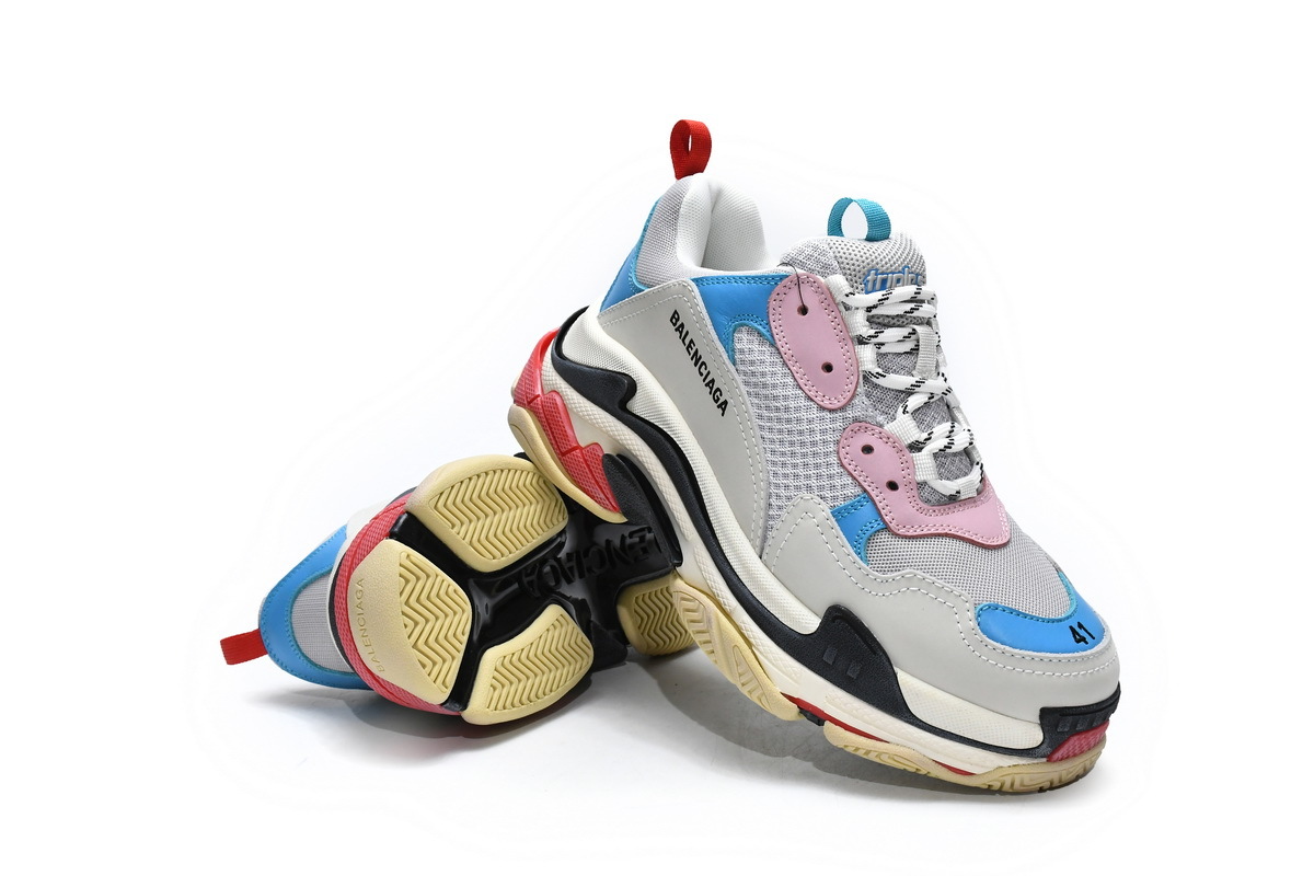 PKGoden  Balenciaga 1st Triple S Tide Pink 524039 W09OH 4196