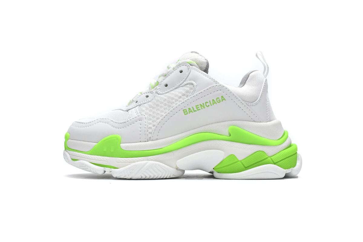 PKGoden  Balenciaga 1st Triple S White Grey Green 524039 W2CA3 5390