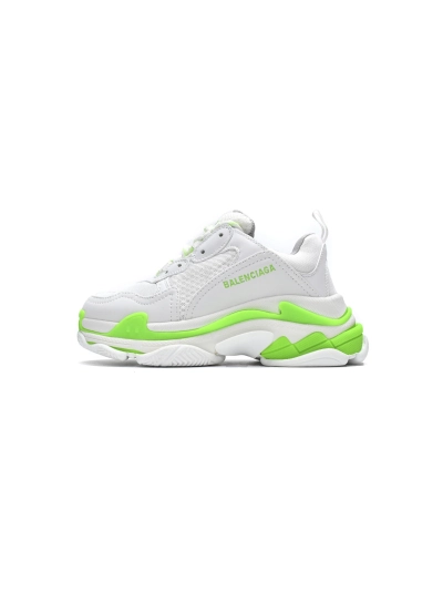 PKGoden  Balenciaga 1st Triple S White Grey Green 524039 W2CA3 5390 01