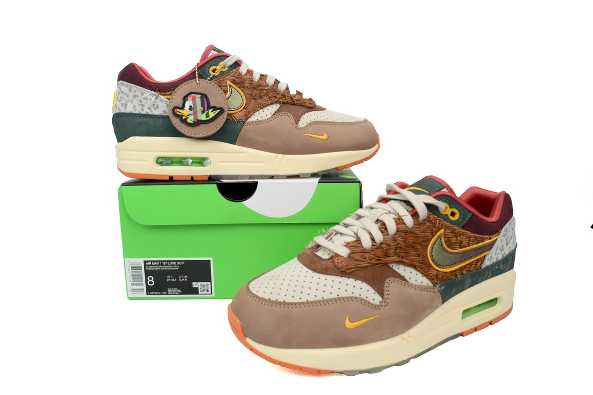  Perfectkicks Division Street x Air Max 1 Luxe Oregon Ducks HQ2639-100