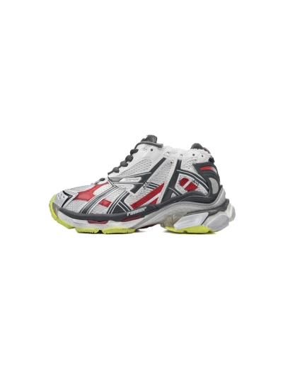 PKGoden  Balenciaga 7th Runner White Black and Red 677402 W3RB2 9167 01