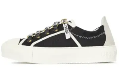 PKGoden  Dior Oblique Printed Fashion Board Shoes New Canvas Black 01