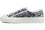 PKGoden  Dior Oblique Printed Fashion Board Shoes Embroidered Black Tiger